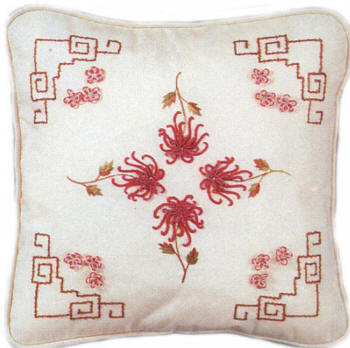 Brazilian Embroidery Pattern Oriental Mum